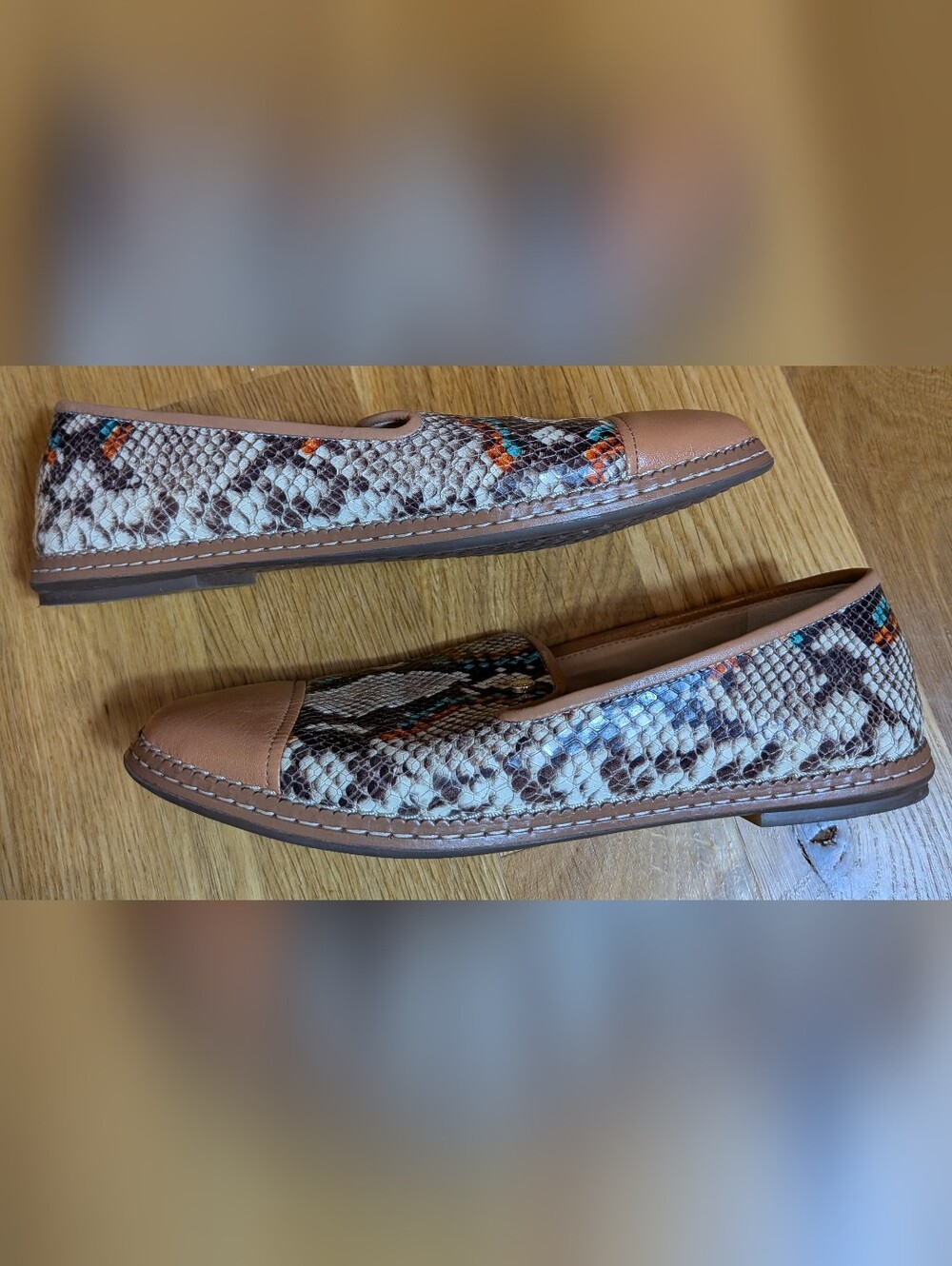 Cole Haan Cloudfeel All-Day Loafers multicolor Berta Snake Print - Picture 4 of 8